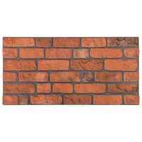 vidaXL 3D Wall Panels with Terracotta Brick Design 10 pcs EPS