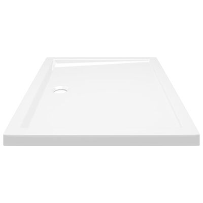 vidaXL Rectangular ABS Shower Base Tray 27.6"x35.4"