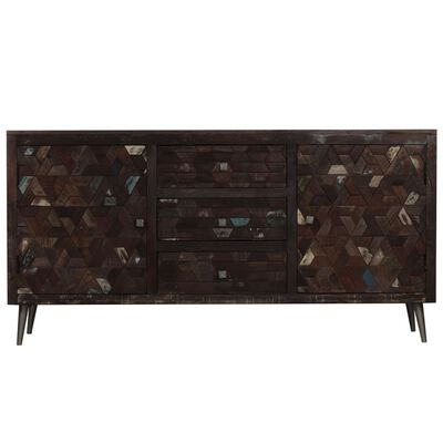 vidaXL Sideboard Solid Reclaimed Wood 63"x15.7"x31.5"