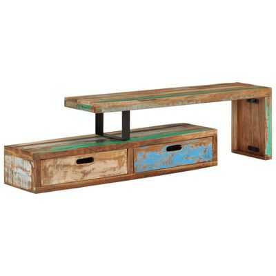 vidaXL TV Stand Solid Wood Reclaimed