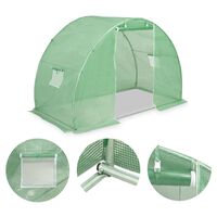 vidaXL Greenhouse 48.4 ft² 118.1"x59.1"x78.7"