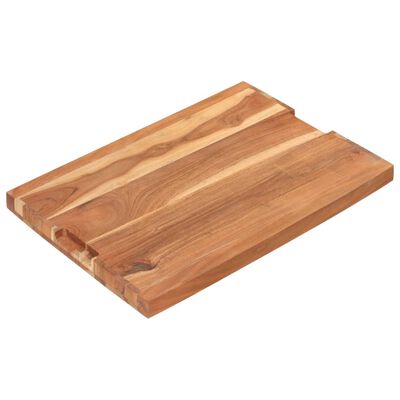 vidaXL Chopping Board 23.6"x15.7"x1.6" Solid Acacia Wood