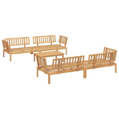 vidaXL 5 Piece Patio Pallet Sofa Set Solid Wood Acacia