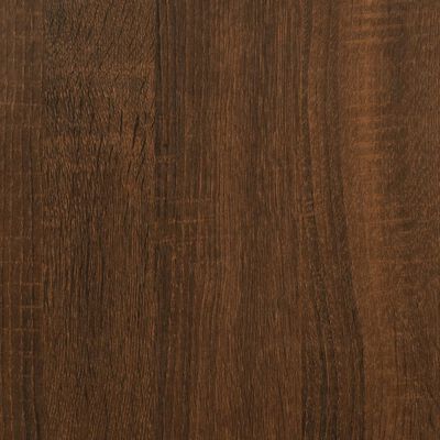 vidaXL Sideboard Brown Oak 40.2"x12.6"x40.7" Engineered Wood