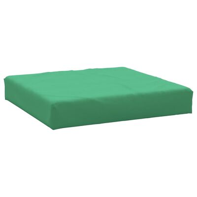 vidaXL Pallet Cushions 2 pcs Green Oxford Fabric