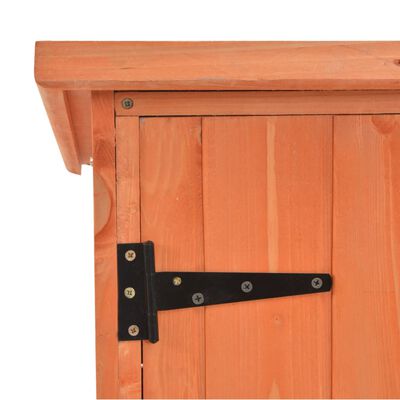 vidaXL Garden Storage Shed 50.4"x16.5"x35.8" Wood