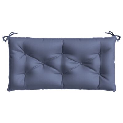 vidaXL Garden Bench Cushion Navy Blue 39.4"x19.7"x2.8" Oxford Fabric