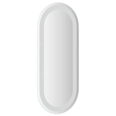 vidaXL LED Bathroom Mirror 27.6"x11.8" Oval