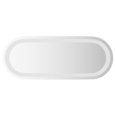 vidaXL LED Bathroom Mirror 19.7"x7.9" Oval