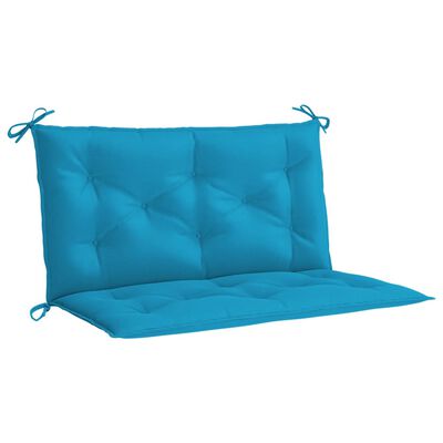 vidaXL Garden Bench Cushion Light Blue 39.4"x(19.7"+19.7")x2.8" Oxford Fabric