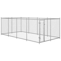 vidaXL Outdoor Dog Kennel 24.9'x12.5'x6.2'