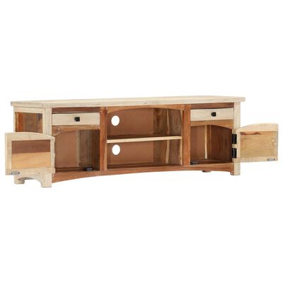 vidaXL TV Stand 47.2"x11.8"x15.7" Solid Wood Reclaimed