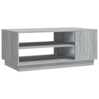 vidaXL Coffee Table Gray Sonoma 40.2"x21.7"x16.9" Engineered Wood