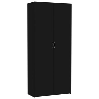 Universal Tall Storage Cabinet with Doors in White - Engineered