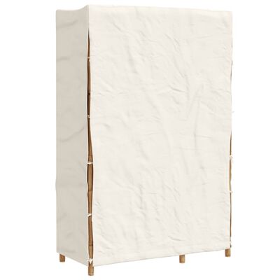 vidaXL Wardrobe 43.3"x17.7"x66.9" Bamboo