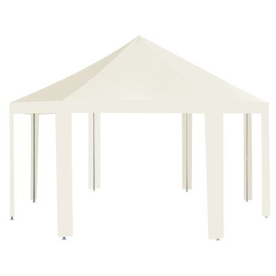 vidaXL Outdoor Gazebo Cream 236.2"x173.2"x129.9"