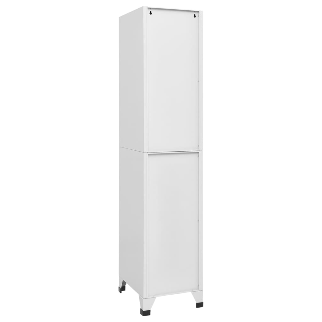 vidaXL Locker Cabinet 15"x17.7"x70.9"