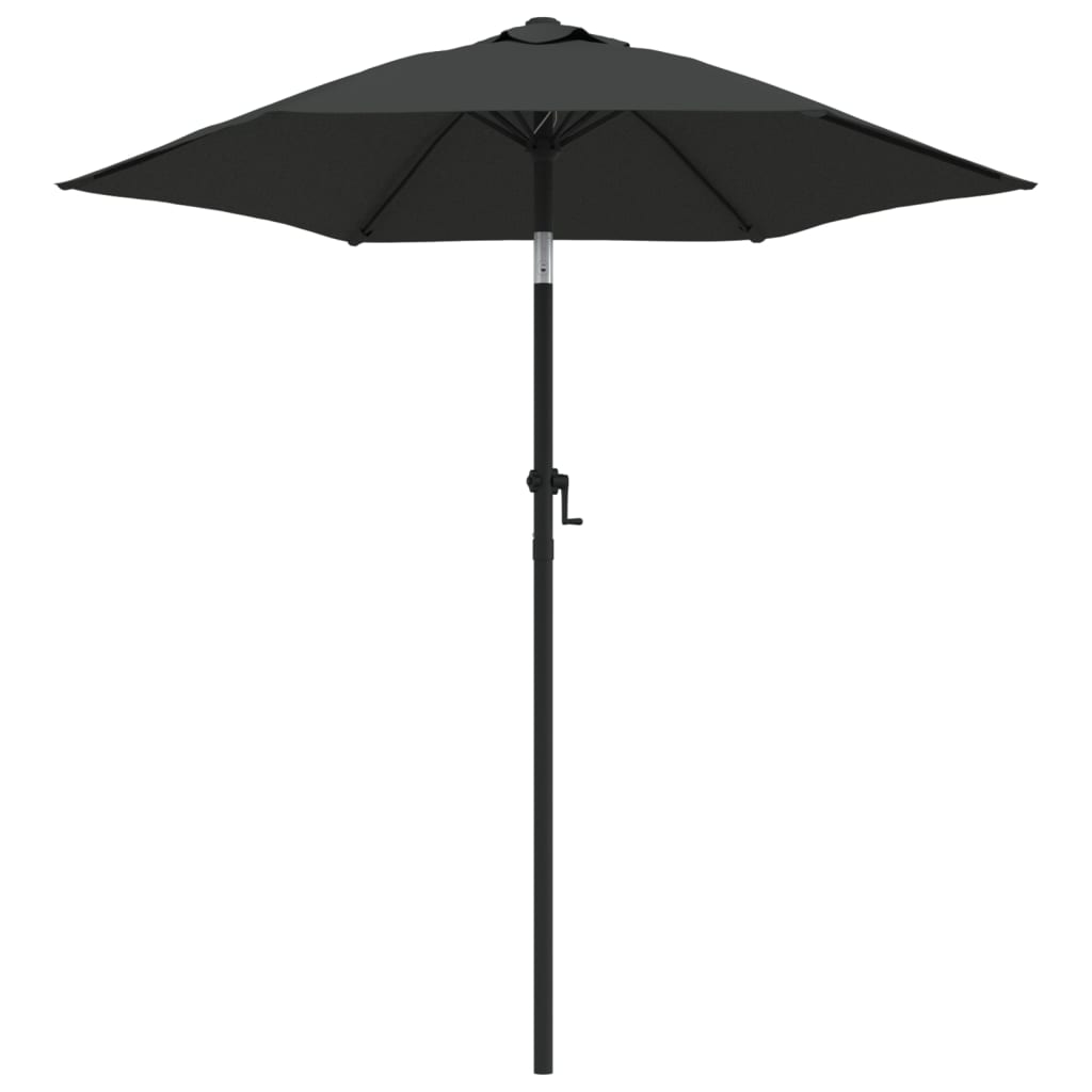 vidaXL Garden Parasol Anthracite 78.7"x83.1" Aluminum