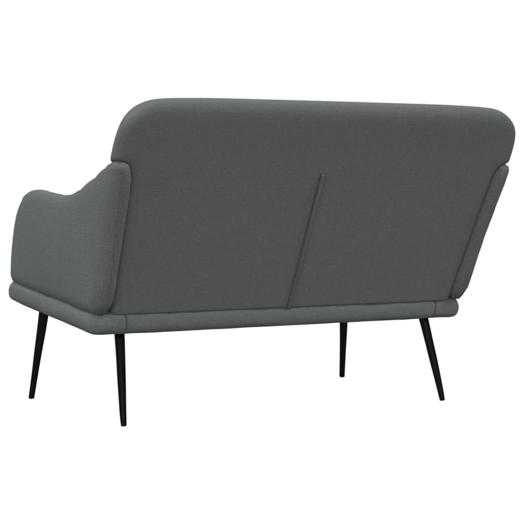 vidaXL Bench Dark Gray 43.3"x29.9"x31.5" Fabric