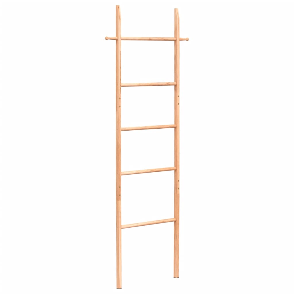 vidaXL Towel Ladder 66.9" Solid Wood Walnut