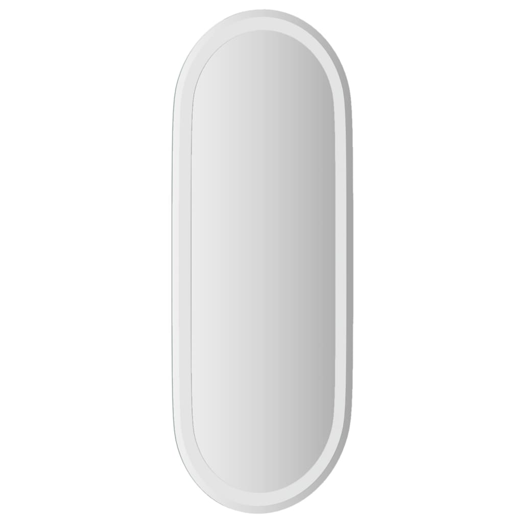 vidaXL LED Bathroom Mirror 35.4"x15.7" Oval