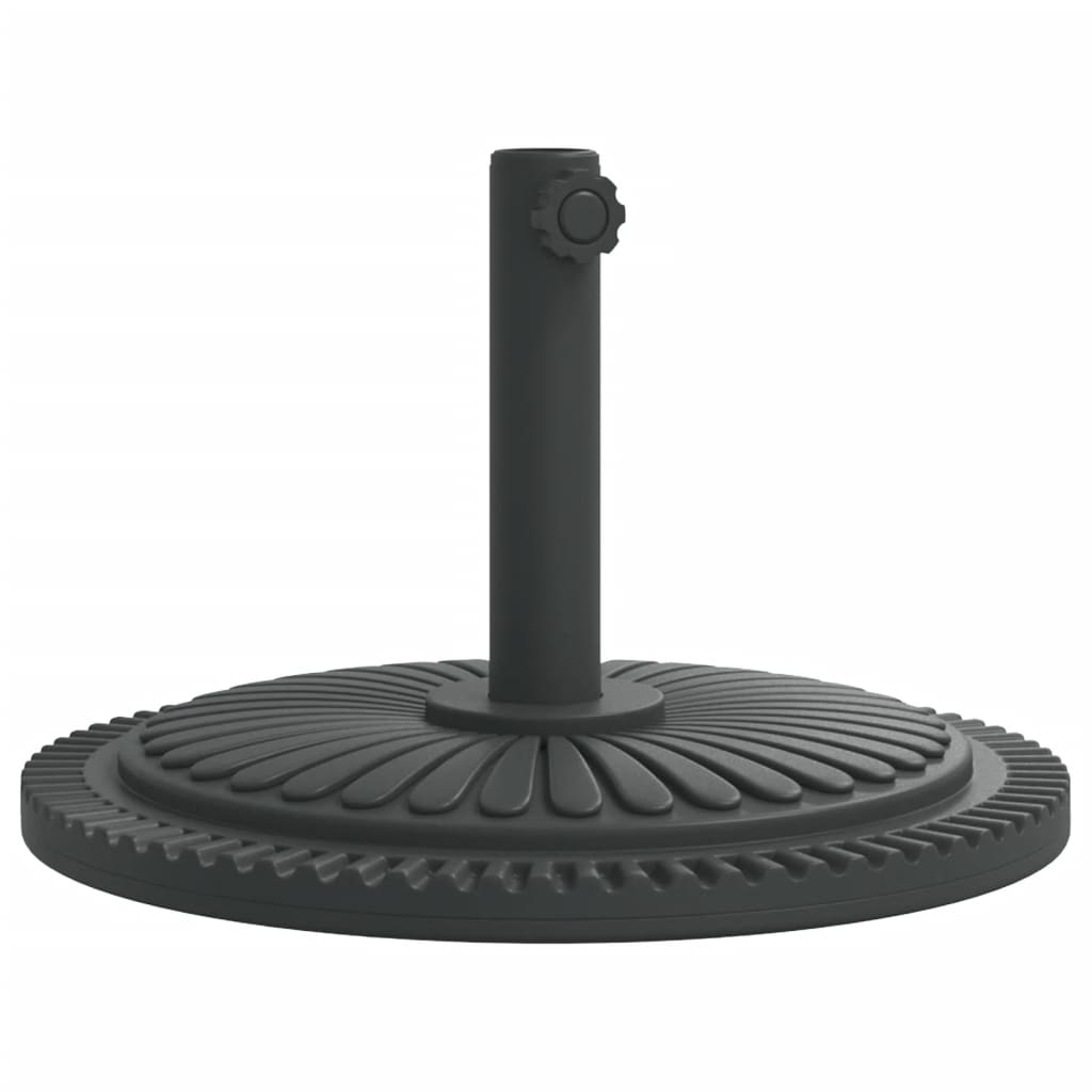 vidaXL Parasol Base for Ø1.5"/1.9" Poles 26.5 lb Round