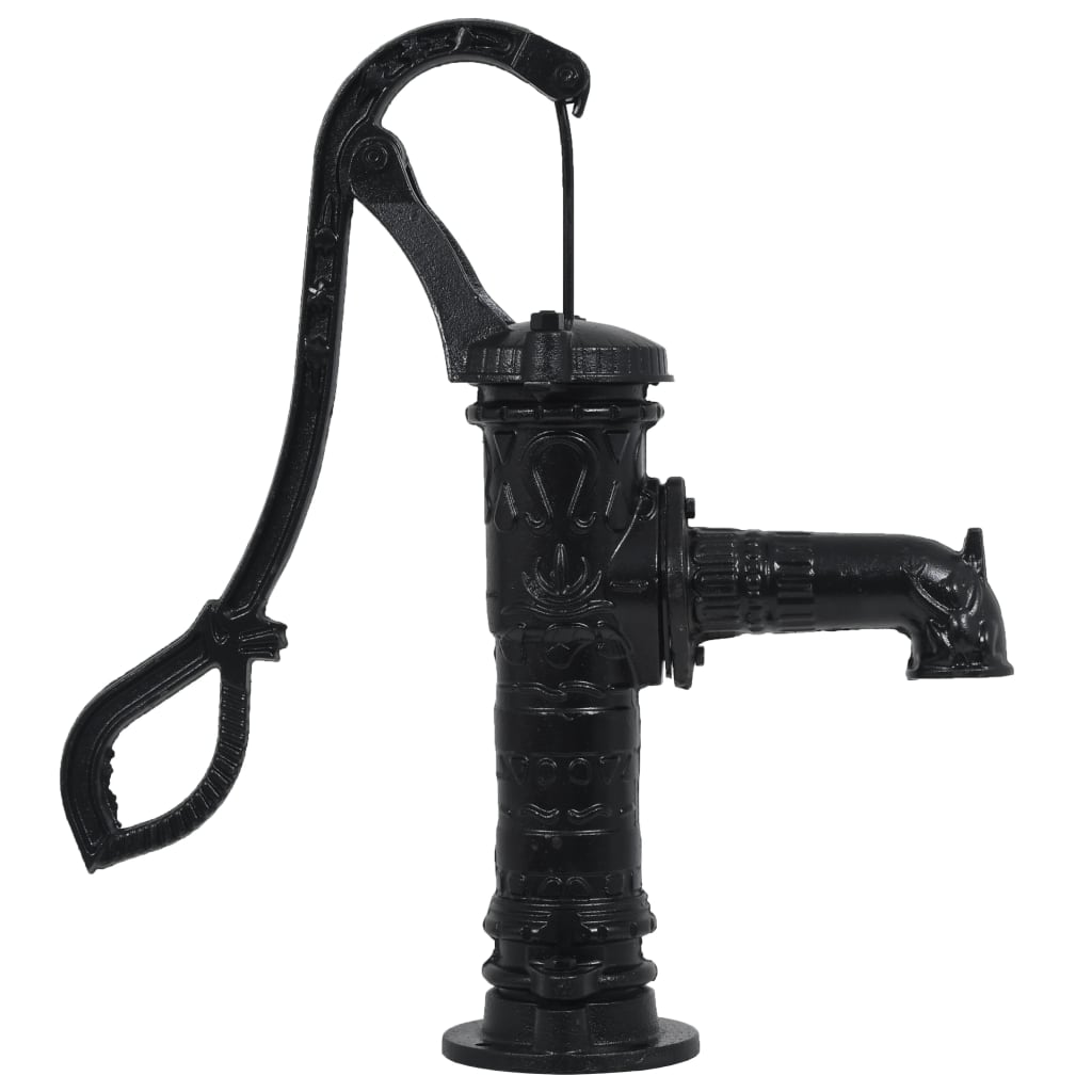 vidaXL Garden Hand Water Pump Cast Iron