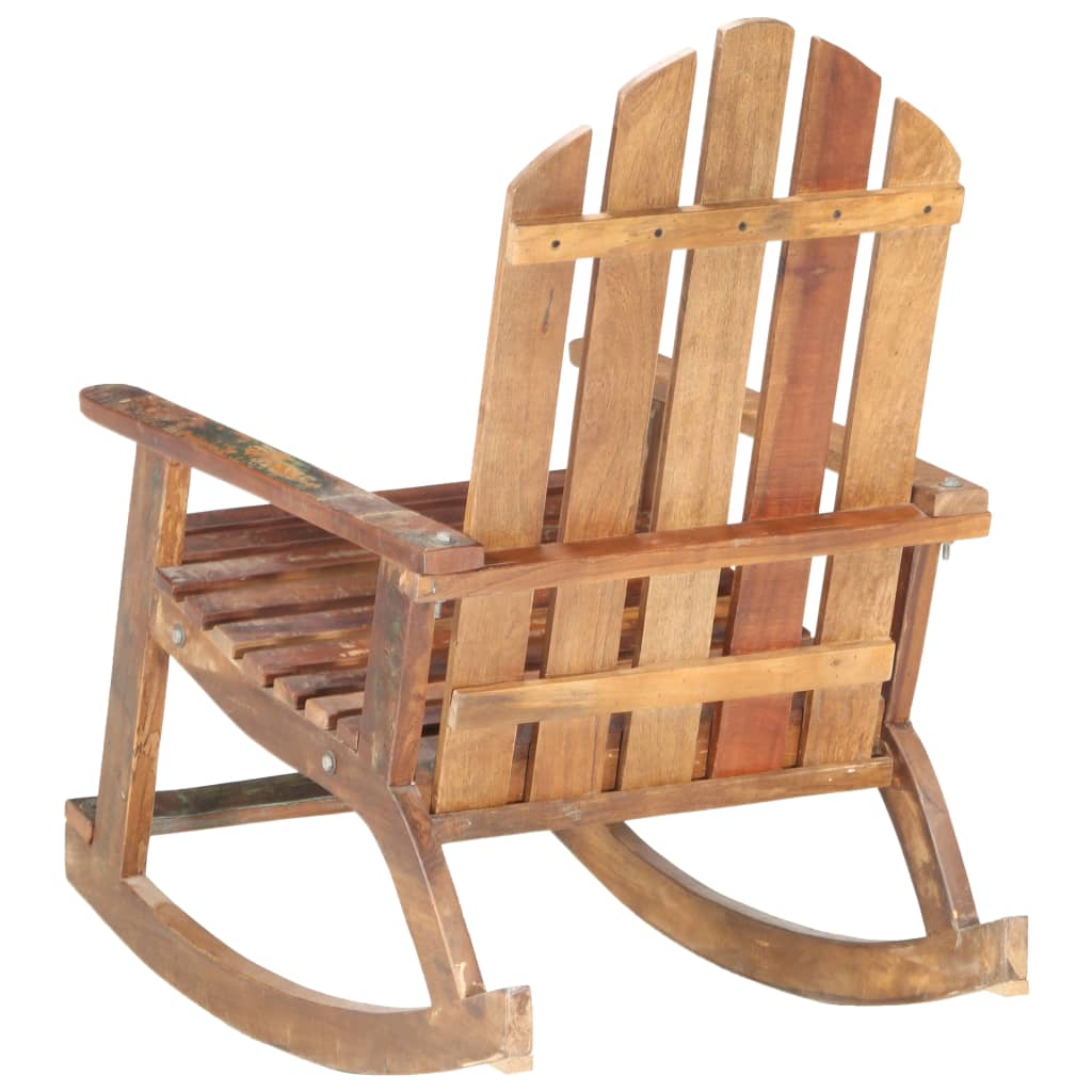 vidaXL Garden Rocking Chair Solid Reclaimed Wood