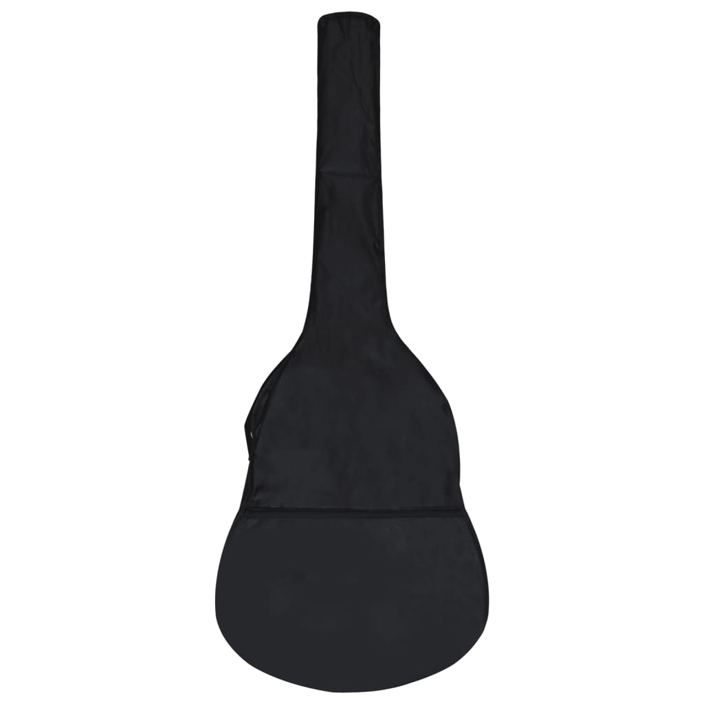 vidaXL Guitar Bag for 1/2 Classical Guitar Black 37"x13.8" Fabric