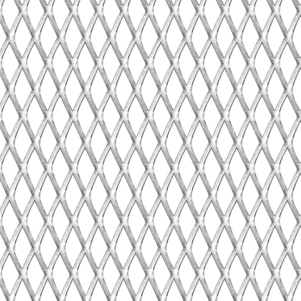 vidaXL Garden Wire Fence Stainless Steel 39.4"x33.5" 0.8"x0.4"x0.1"