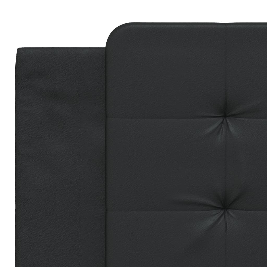 vidaXL Headboard Cushion Black 72" Faux Leather