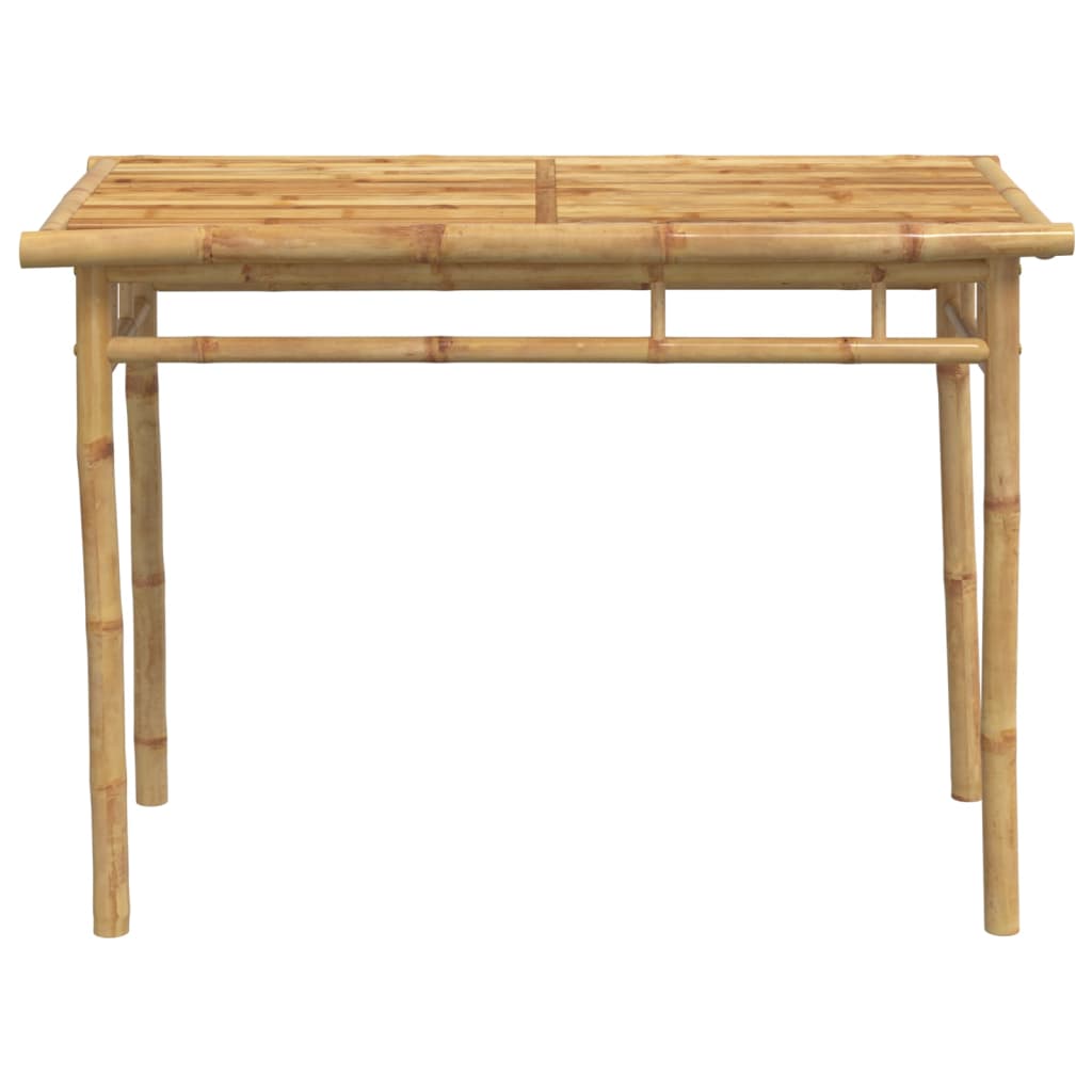 vidaXL Patio Dining Table 43.3"x21.7"x29.5" Bamboo