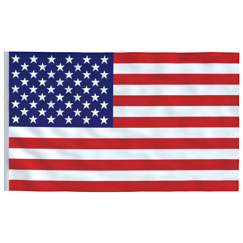 vidaXL US Flag 35.4"x59.1"