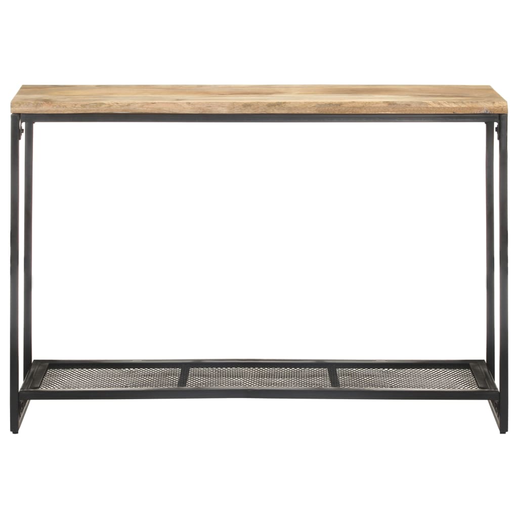 vidaXL Console Table 43.3"x13.8"x29.5" Solid Mango Wood