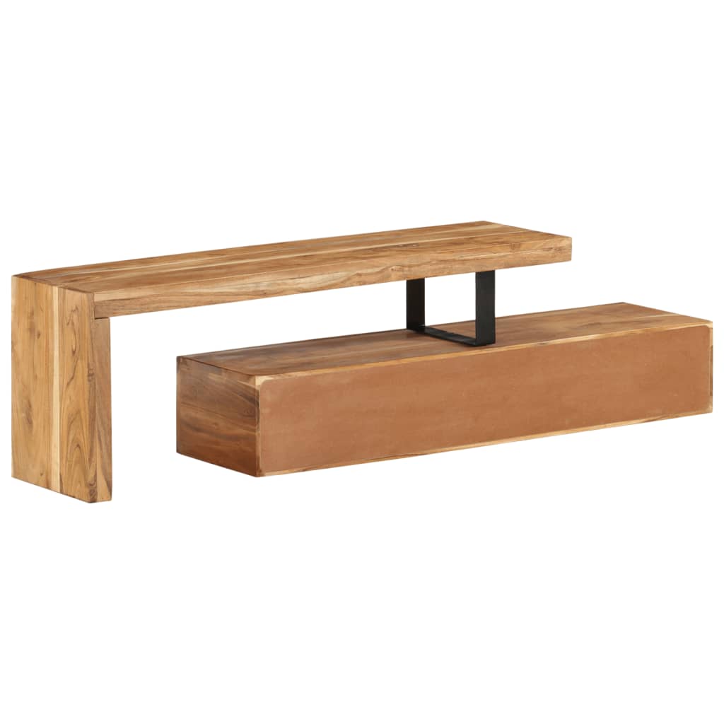 vidaXL TV Stand Solid Wood Acacia