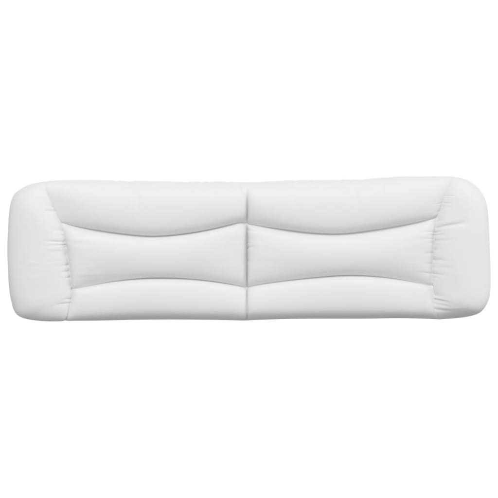 vidaXL Headboard Cushion White 72" Faux Leather