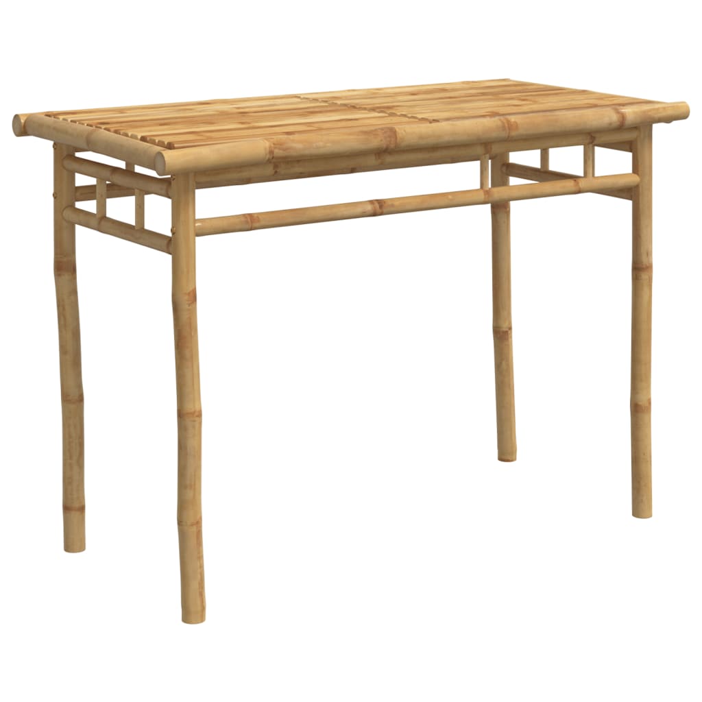 vidaXL Patio Dining Table 43.3"x21.7"x29.5" Bamboo