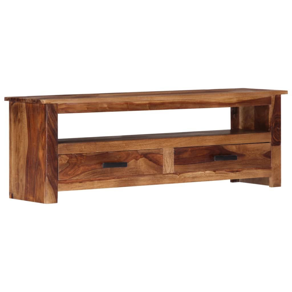 vidaXL TV Stand 46.5"x11.8"x15.7" Solid Wood