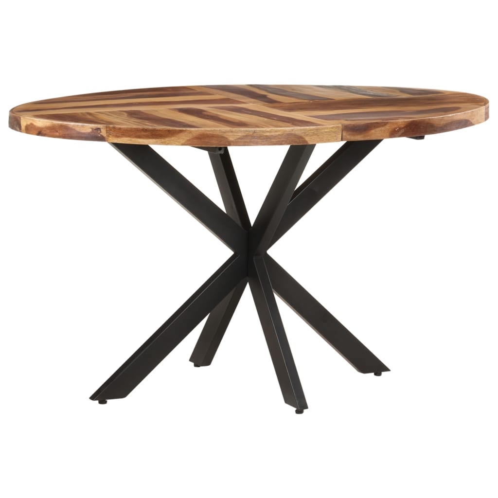 vidaXL Dining Table 55.1"x31.5"x29.5" Solid Acacia Wood