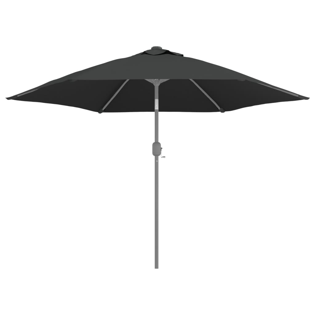 vidaXL Replacement Fabric for Outdoor Parasol Anthracite 118.1"