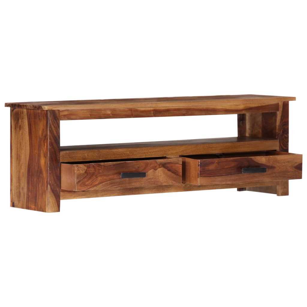 vidaXL TV Stand 46.5"x11.8"x15.7" Solid Wood