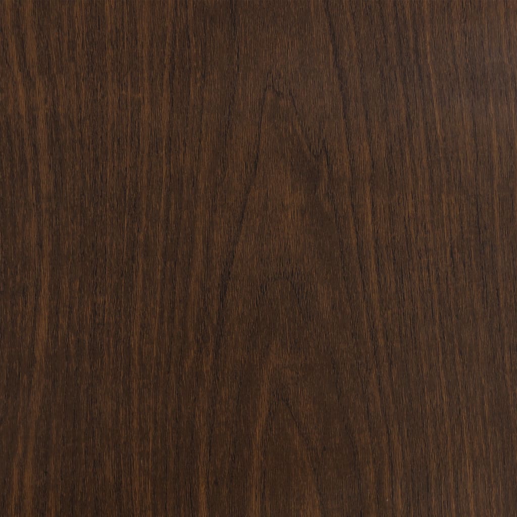 vidaXL Self-adhesive Door Films 2 pcs Dark Oak 82.7"x35.4" PVC