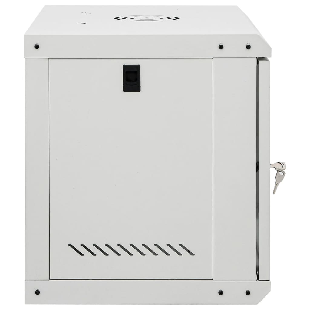 vidaXL 9U Wall Mounted Network Cabinet 19" IP20 20.9"x15.7"x17.7"