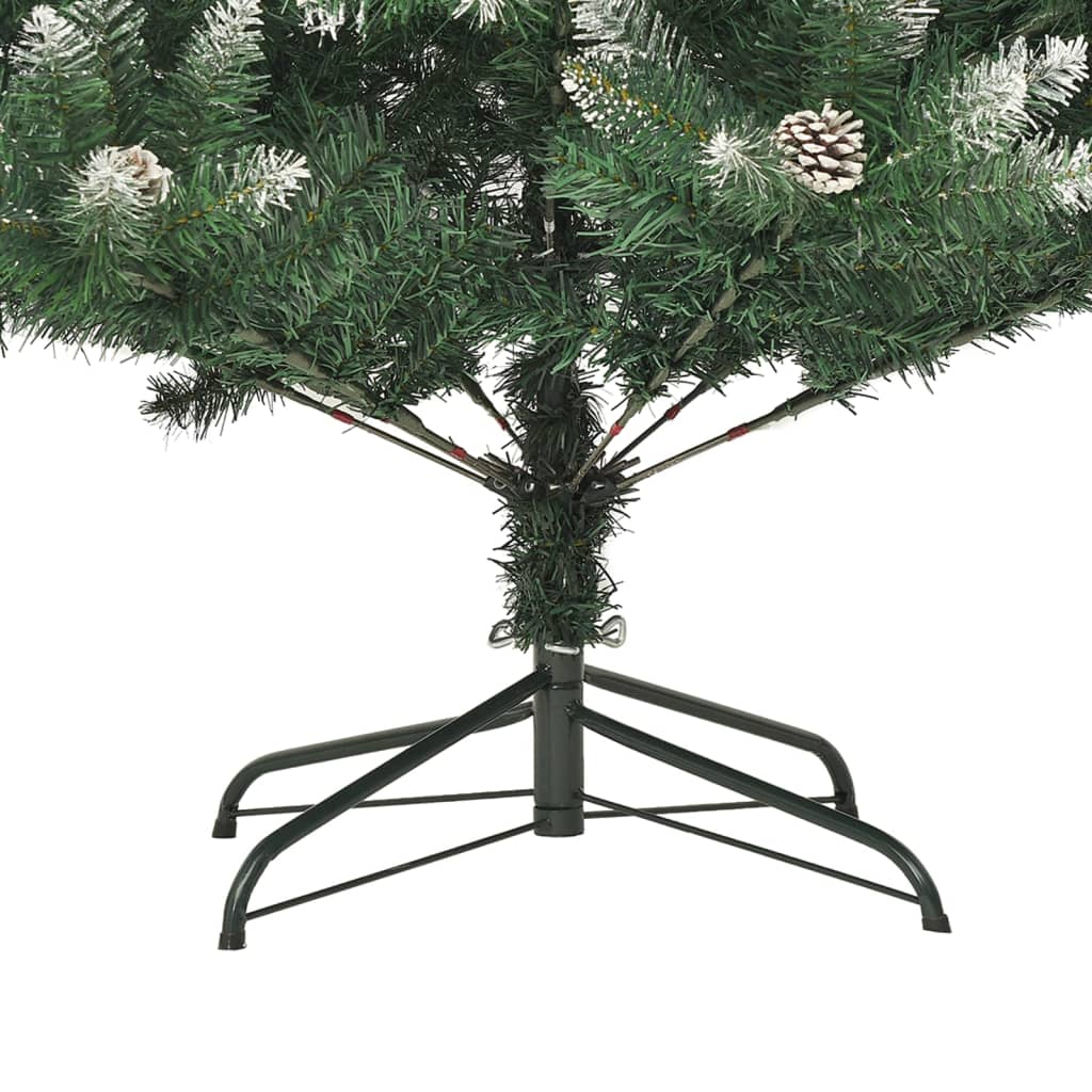 vidaXL Artificial Christmas Tree with Stand 47.2" PVC