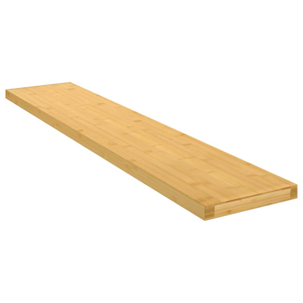 vidaXL Wall Shelf 39.4"x7.9"x1" Bamboo