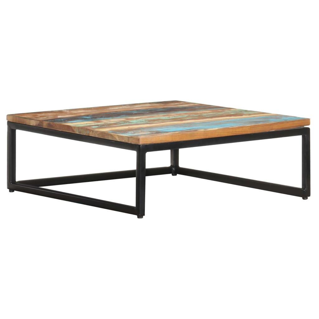 vidaXL Nesting Coffee Tables 2 pcs Solid Reclaimed Wood