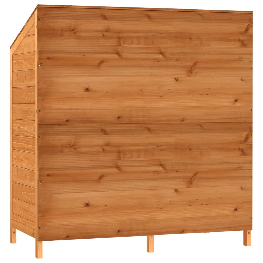 vidaXL Garden Shed Brown 40.2"x20.5"x44.1" Solid Wood Fir