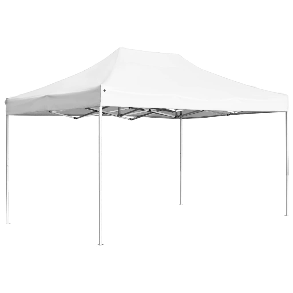 vidaXL Professional Folding Party Tent Aluminum 14.8'x9.8' White