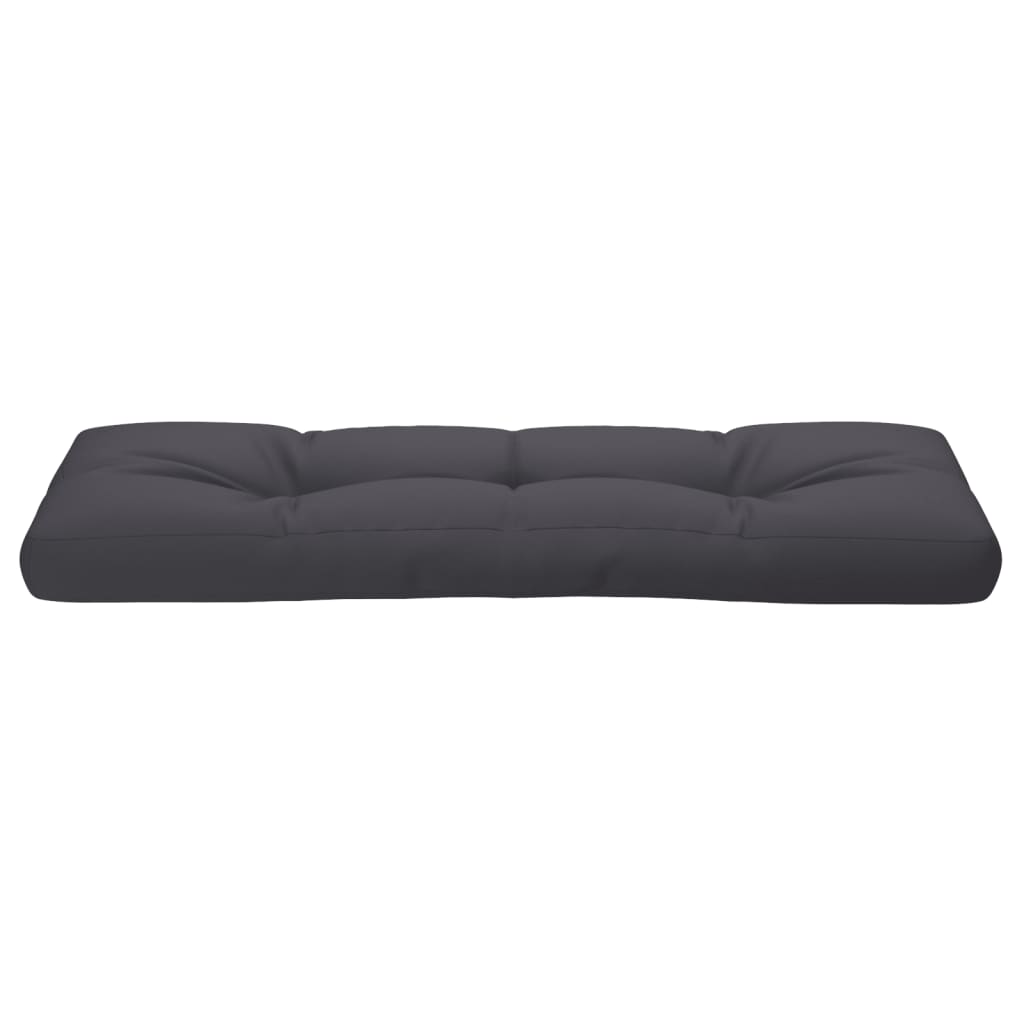 vidaXL Pallet Cushion Anthracite 47.2"x15.7"x4.7" Fabric