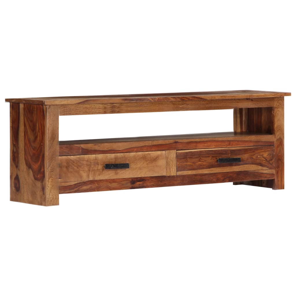 vidaXL TV Stand 46.5"x11.8"x15.7" Solid Wood